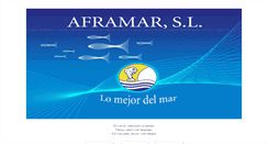 Desktop Screenshot of aframar.es